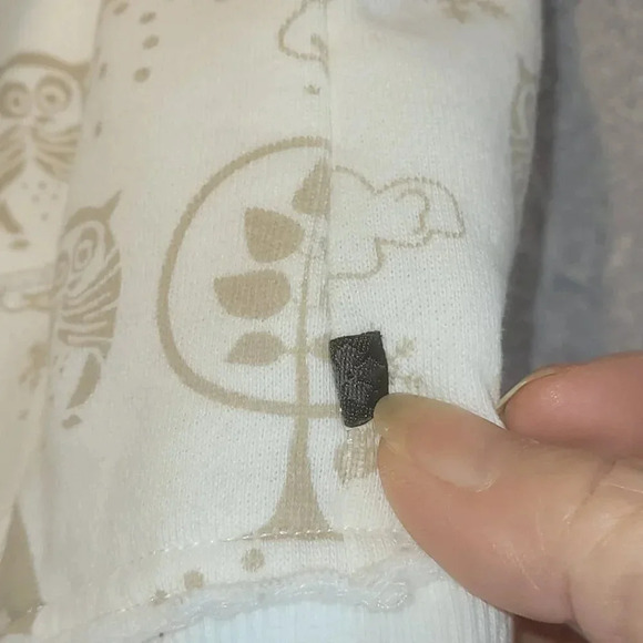 Oxygen Activewear Women's White  Sleeveless Plush Trim Hoodie Size Large - Picture 9 of 13